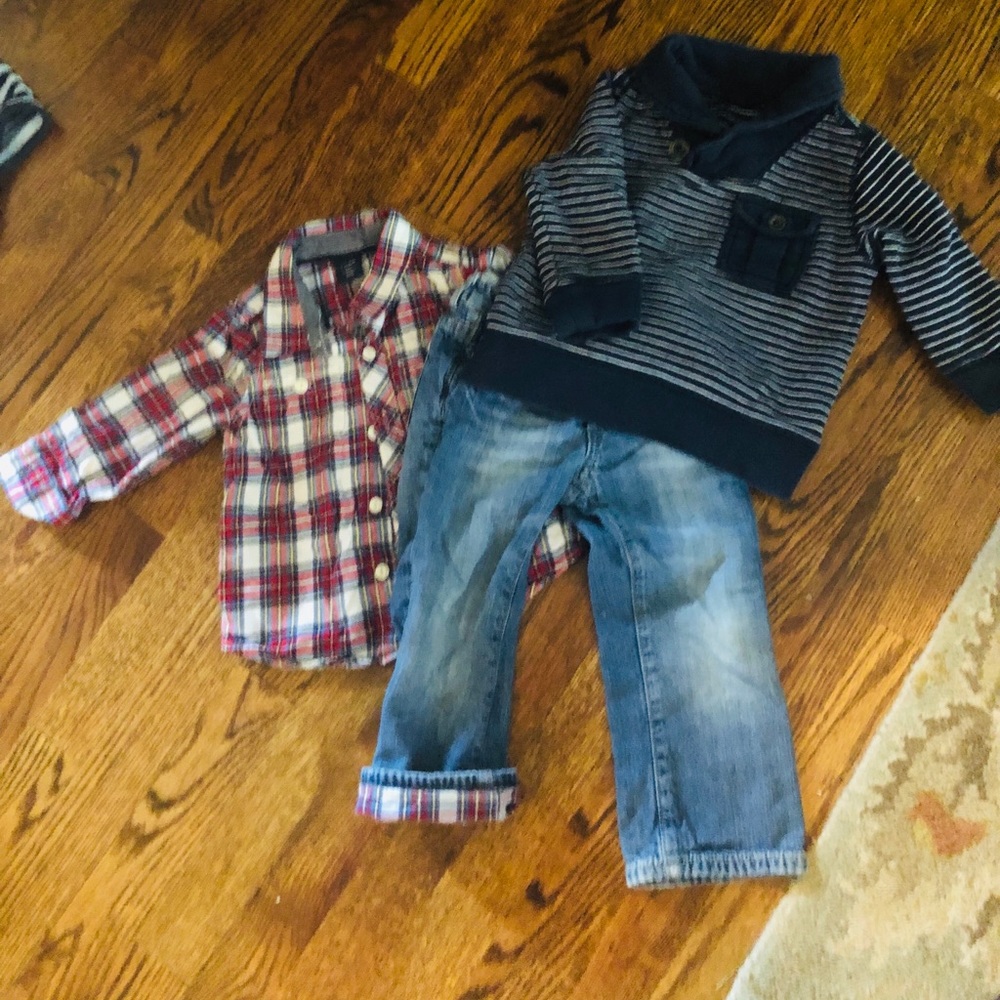 Baby Gap Boys set 18-24 mo. EUC